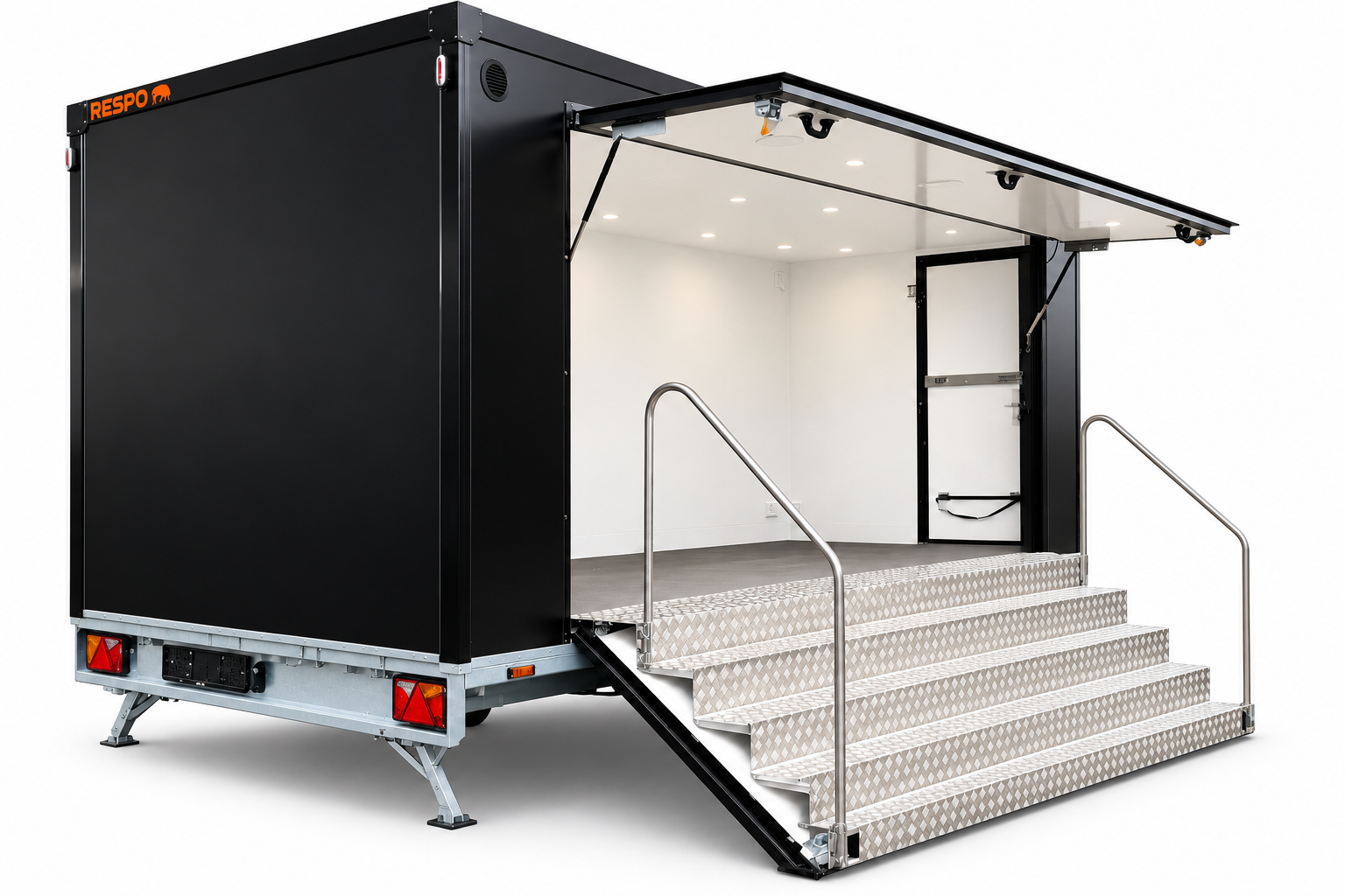 RESPO T222 SHOWROOM – mobilní prezentační přívěs